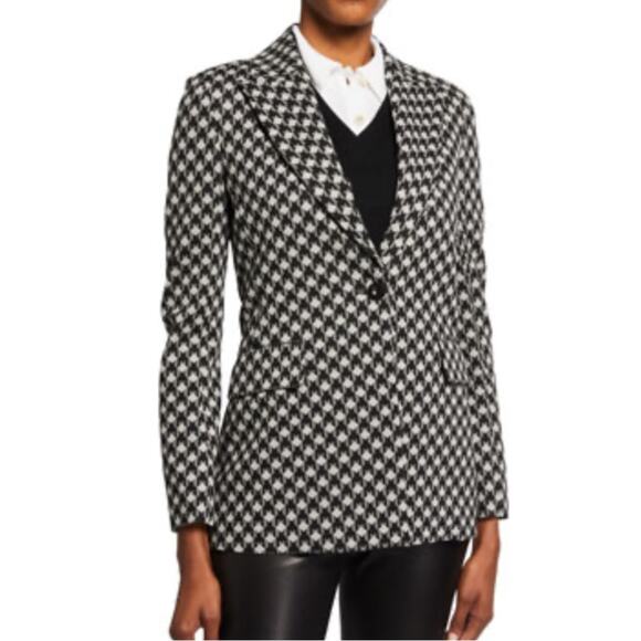 Rosetta Getty Jackets & Blazers - Rosetta Getty Single-Breasted Houndstooth Jacket